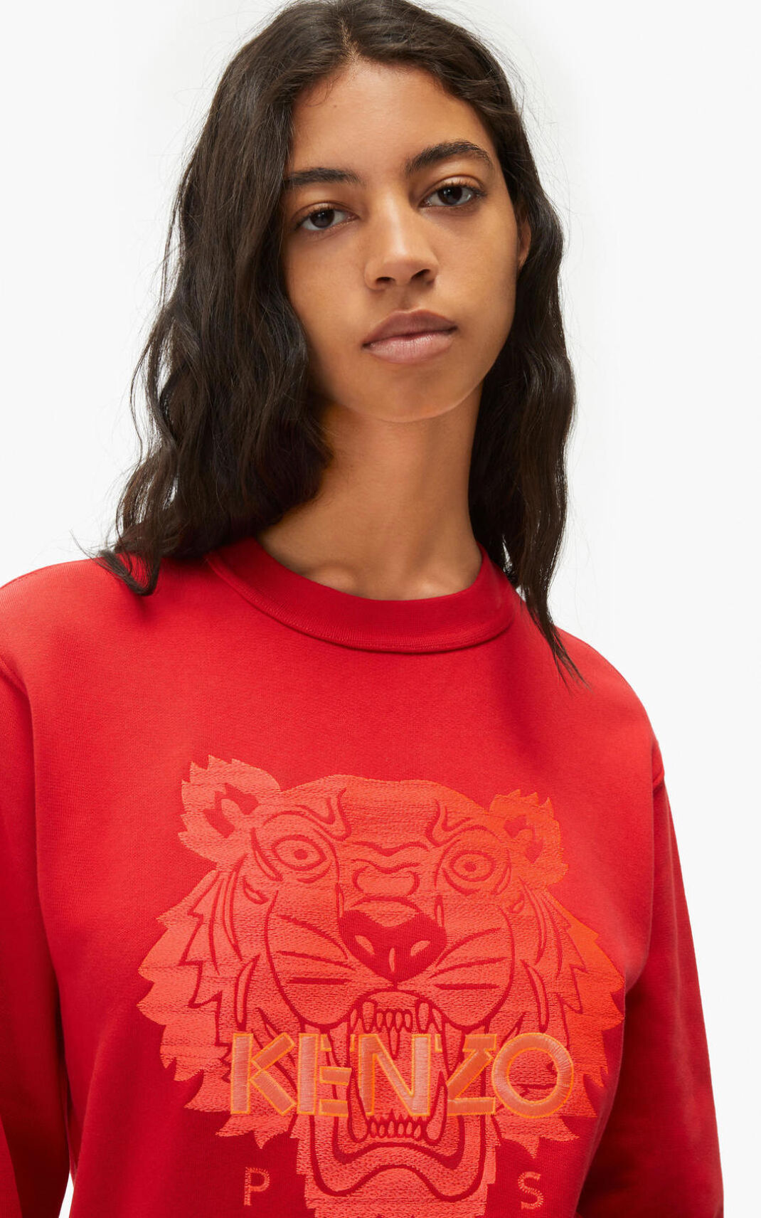 Kenzo sweatshirt kırmızı hotsell